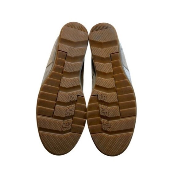 Sorel Womens Evie Tan Leather Chelsea Ankle Boots Slip On Size US 9.5 - EU 40.5 - Picture 6 of 11